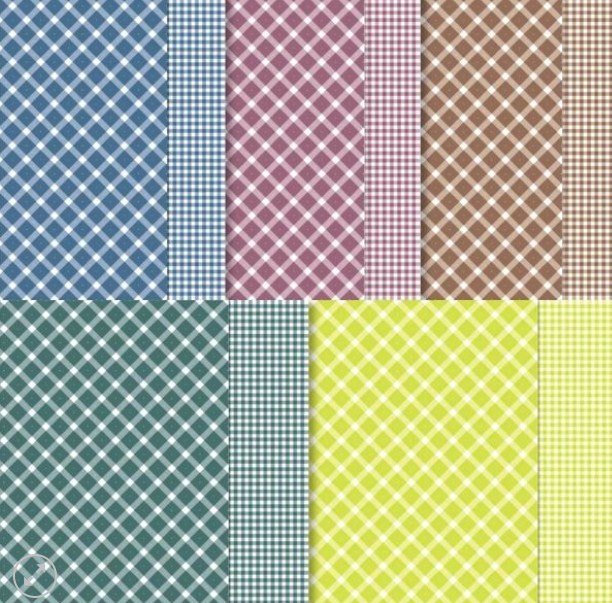 Stampin Up Glorious Gingham DSP 6x6 - 40 Sheets