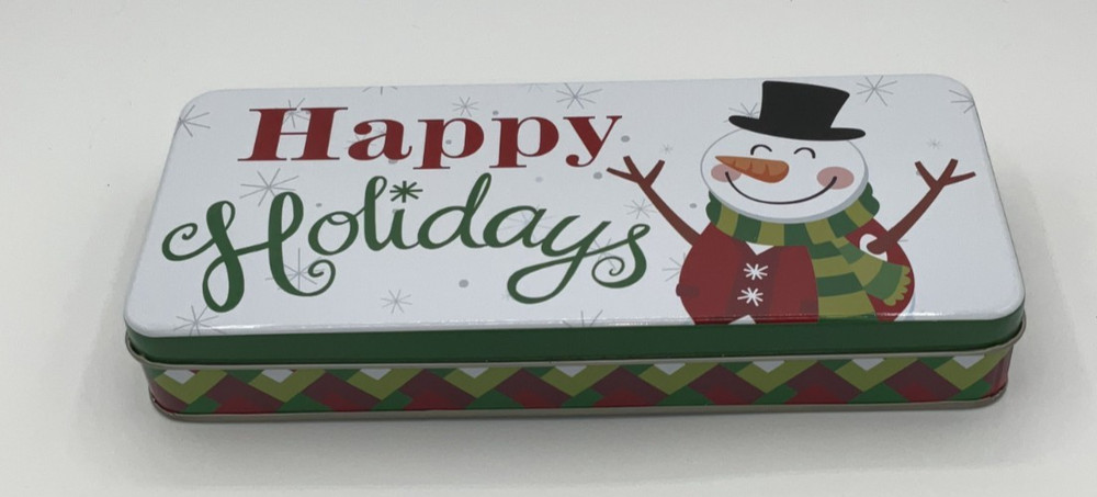 Christmas Cookie Candy Tin