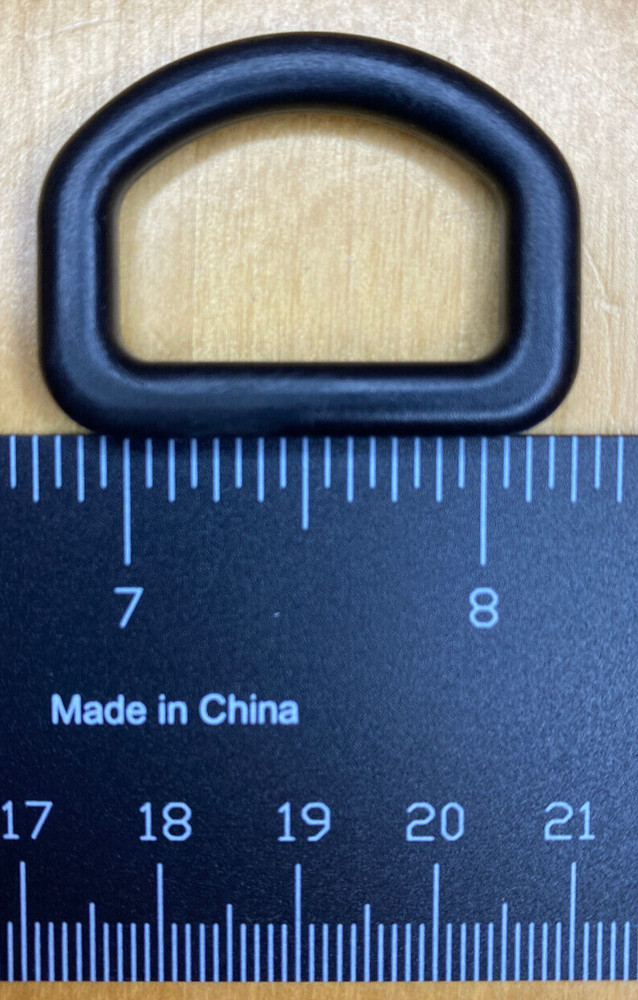 D-Ring 1"/25mm Plastic for Straps/Tactical Gear