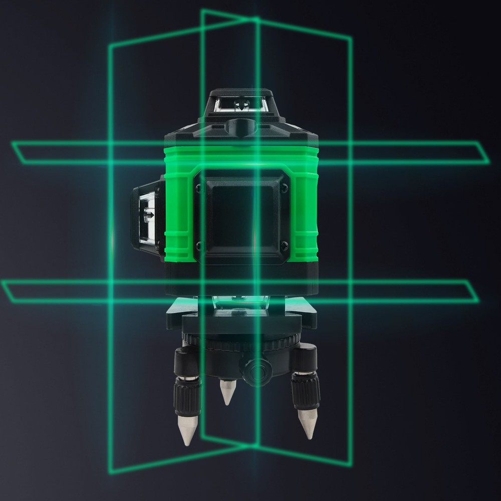 360° Fast Auto-Level 16-Line 4D Green Laser Level-High Precision Alignment Tool
