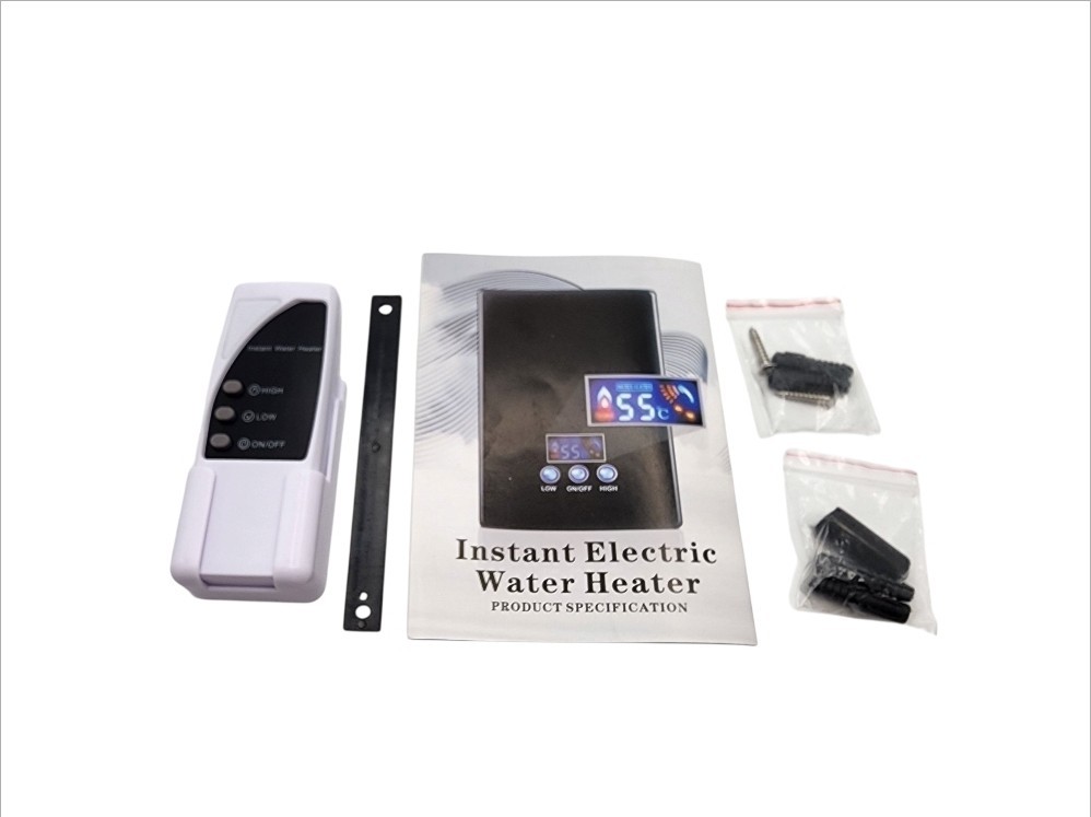 Tankless Electric Water Heater,110V 5500W Under Sink Instant White