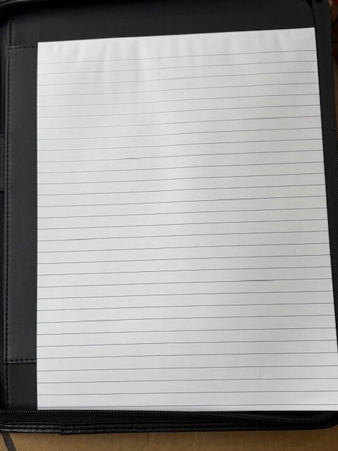 Black Padfolio COSSINI