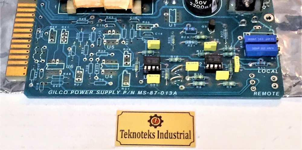 GILCO MS-87-013A POWER SUPPLY BOARD / MODULE