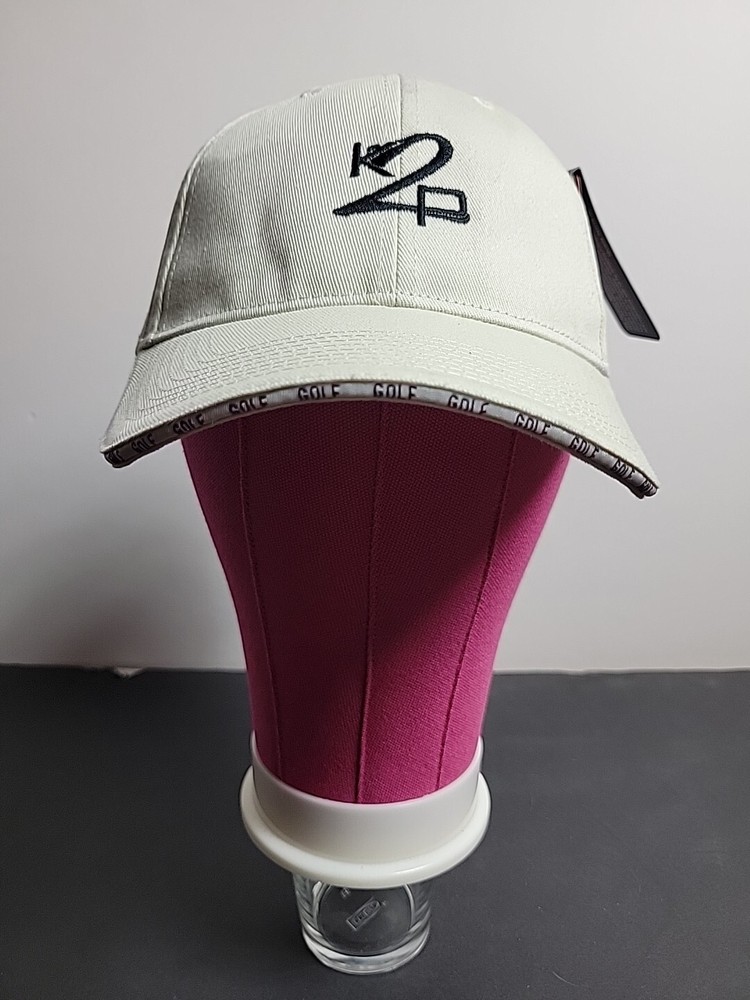 k2p off white golf hat