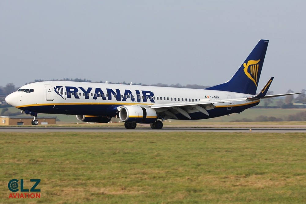 Ryanair Boeing 737 Reverse Thrust Panel Carbon Fiber