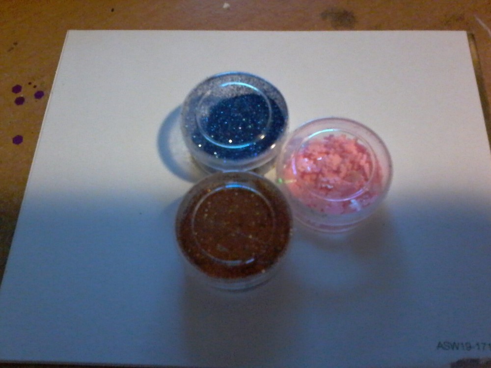 3 BOXES WITH GLITTERS FOR SCRAPBOOKING (GLIT02)
