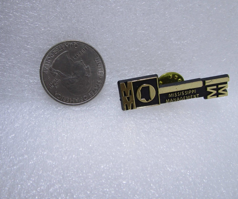 Mississippi Management Plastic Pin