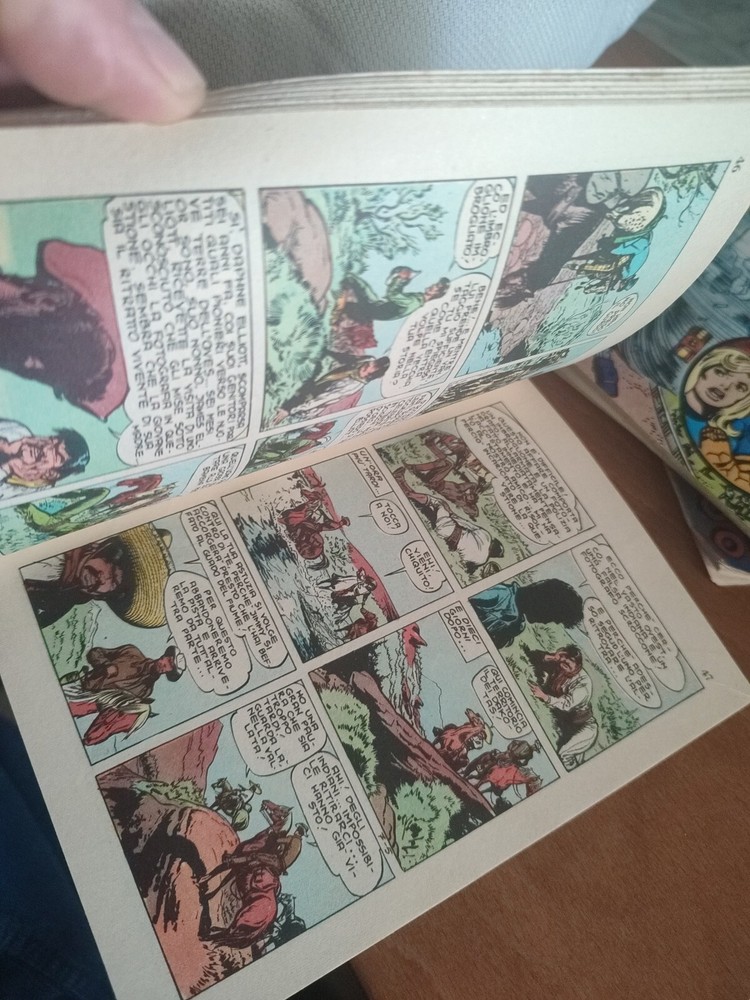 1962 Teepees N7 Comic With Figures