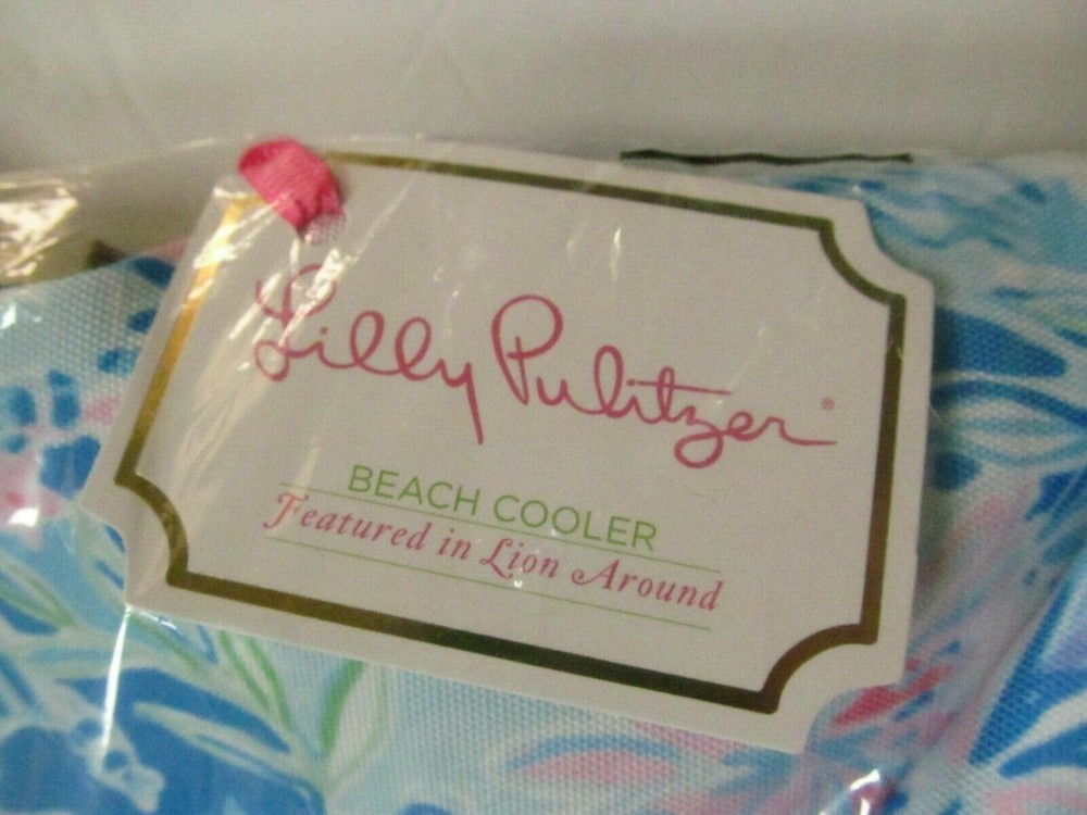 Lilly Pulitzer NWT beach cooler Lion Around #193204
