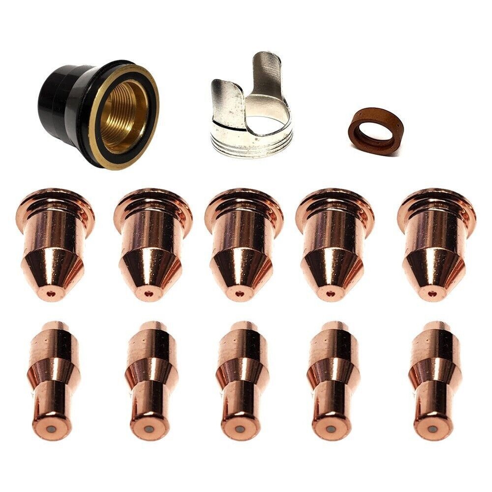 For Harbor Freight Titanium 45A Plasma Cutter Nozzle& Electrode Replacement-Kit