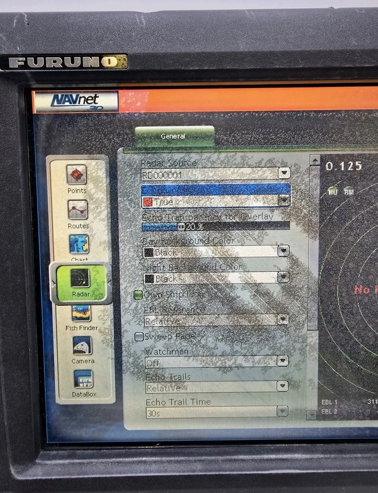 Furuno MFD12 Multi Function Display Radar NAVNET Fishfinder GPS Chartplotter ***