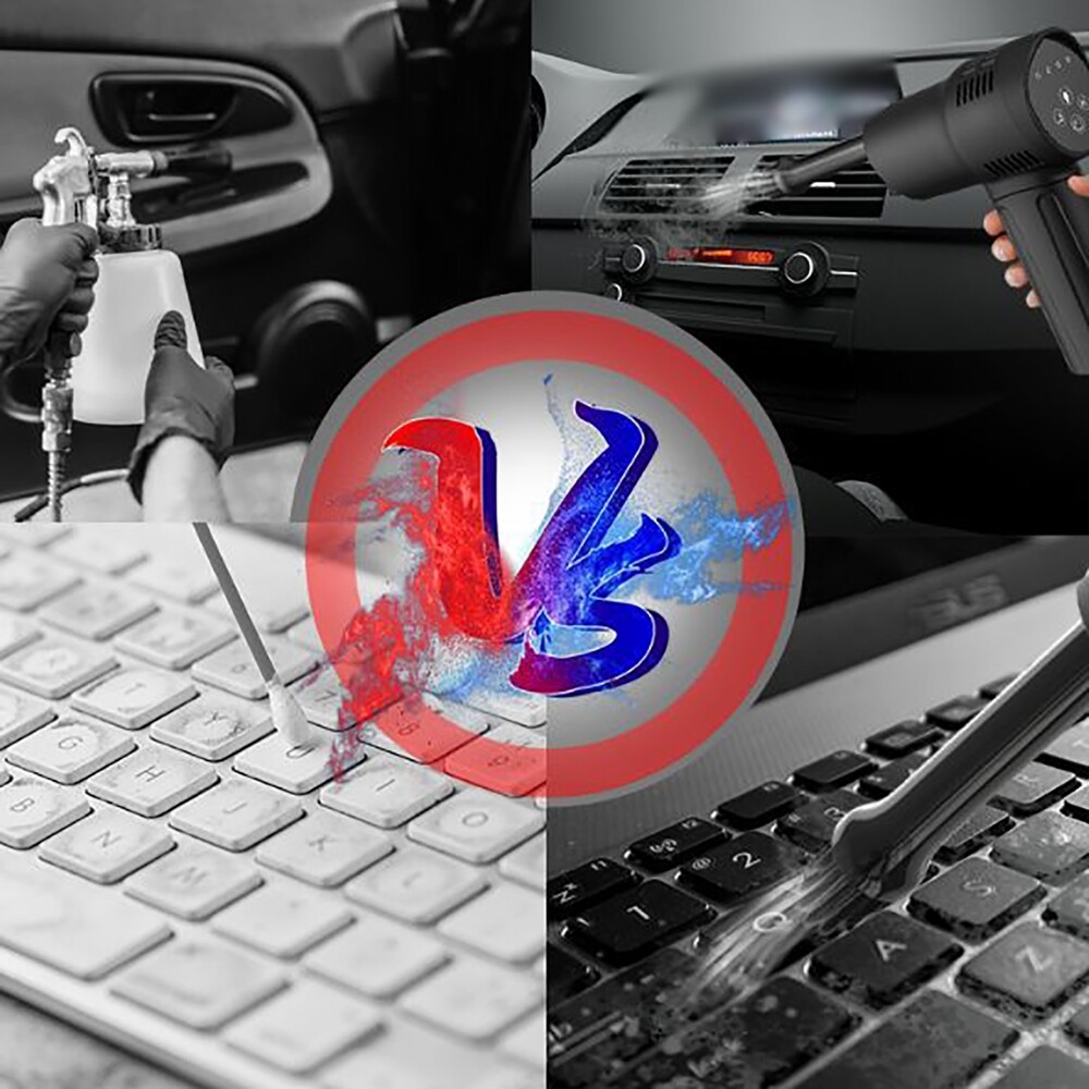 Wireless Air Duster USB Dust Blower Handheld Electric Compressed Dust Cleaner