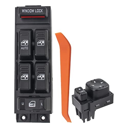 Kit Power Window Switch Front Driver Left Side Fits for Chevy Avalanche LH -
