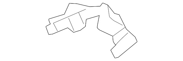 Genuine GM Passenger Side Rear Compartment Panel Frame Support 84218955