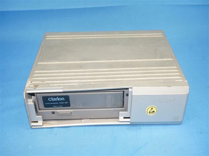 Clarion DCZ625 CAA-397 6-Disc CD Changer w/ Missing Cover