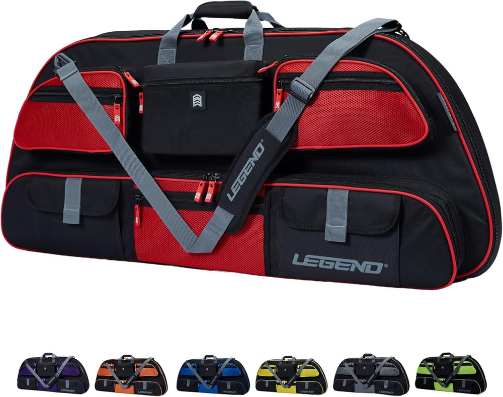 Apollo Soft Bow Case - Lightweight Compound Bow Bag with Storage & Foam Padding