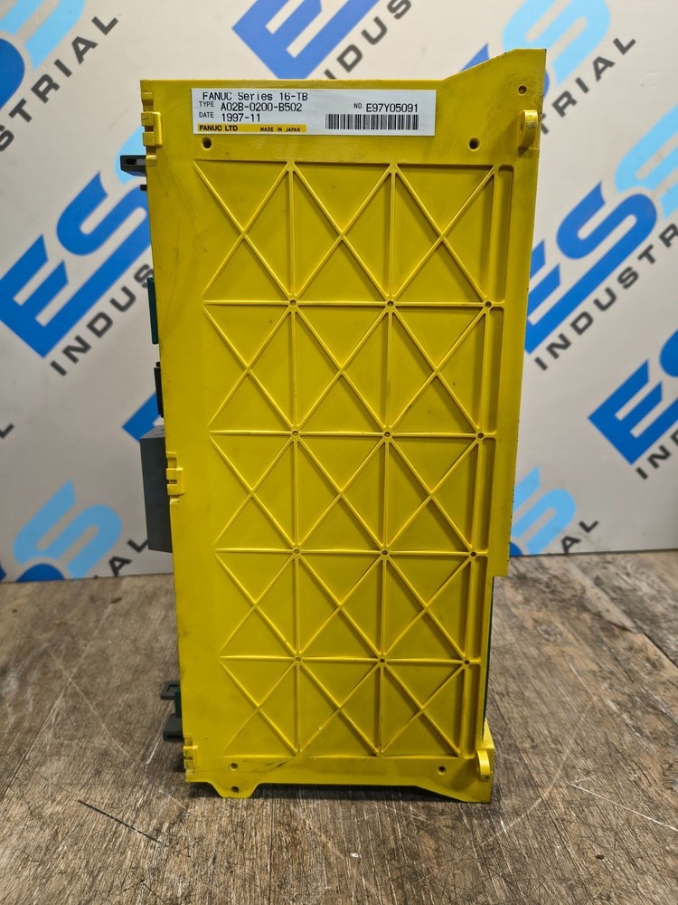 FANUC LTD. A02B-0200-B502 SERIES 16-TB PLC CONTROLLER