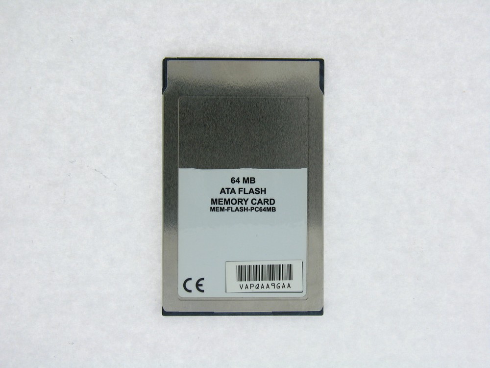 MEM-FLASH-PC64MB ATA FLASH MEMORY CARD PCMCIA