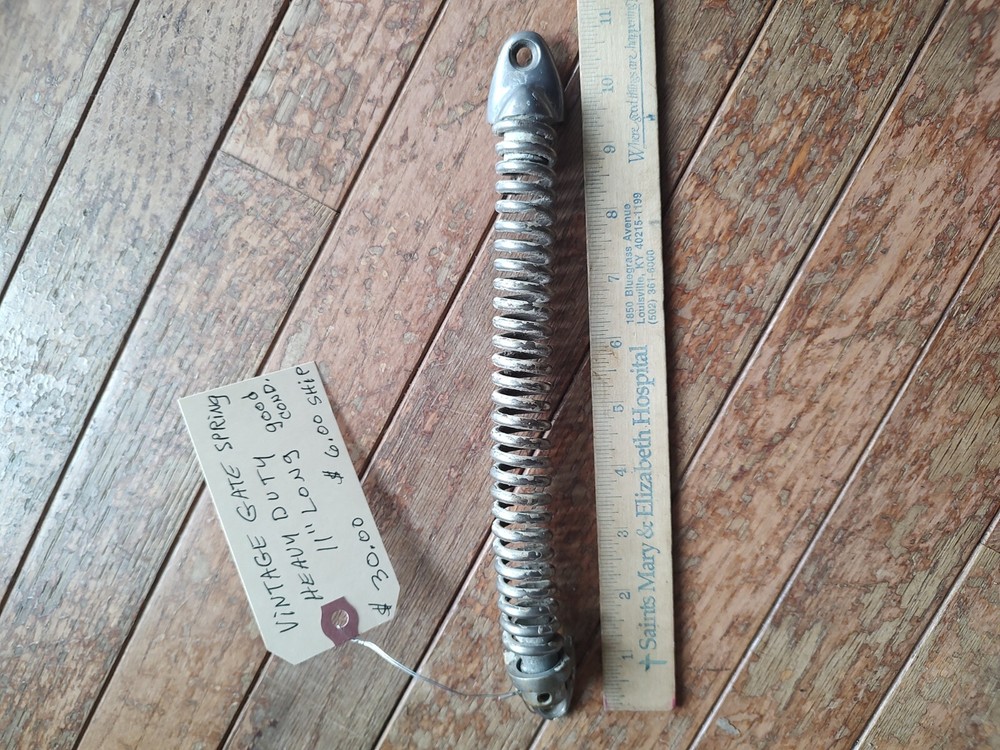 Vintage gate spring heavy duty 11 inches