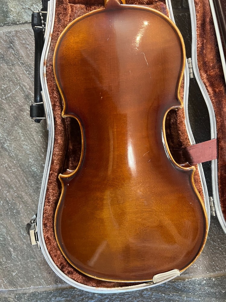 1/2 size Violin with case and bow, Made in West Germany