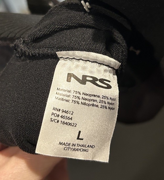 NRS Women's HydroSkin Gloves Size L