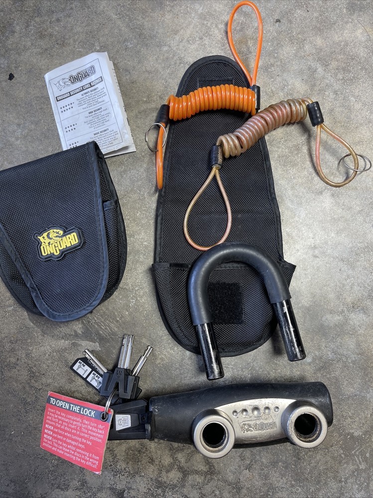 On Guard Motorcycle Anti-cut Lock