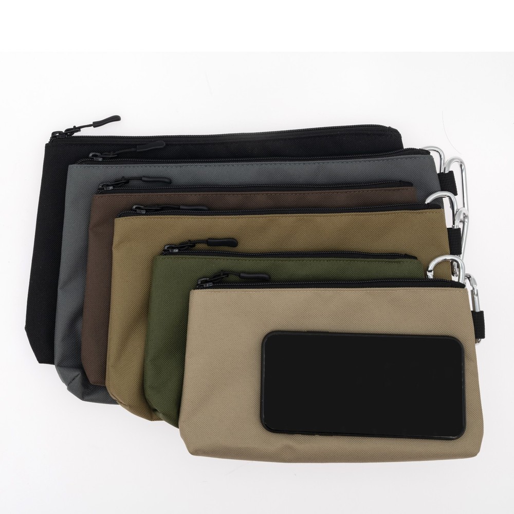 Coreflex 6 Pack Multi Size Small Tool Bag, Multipurpose zipper storage bag
