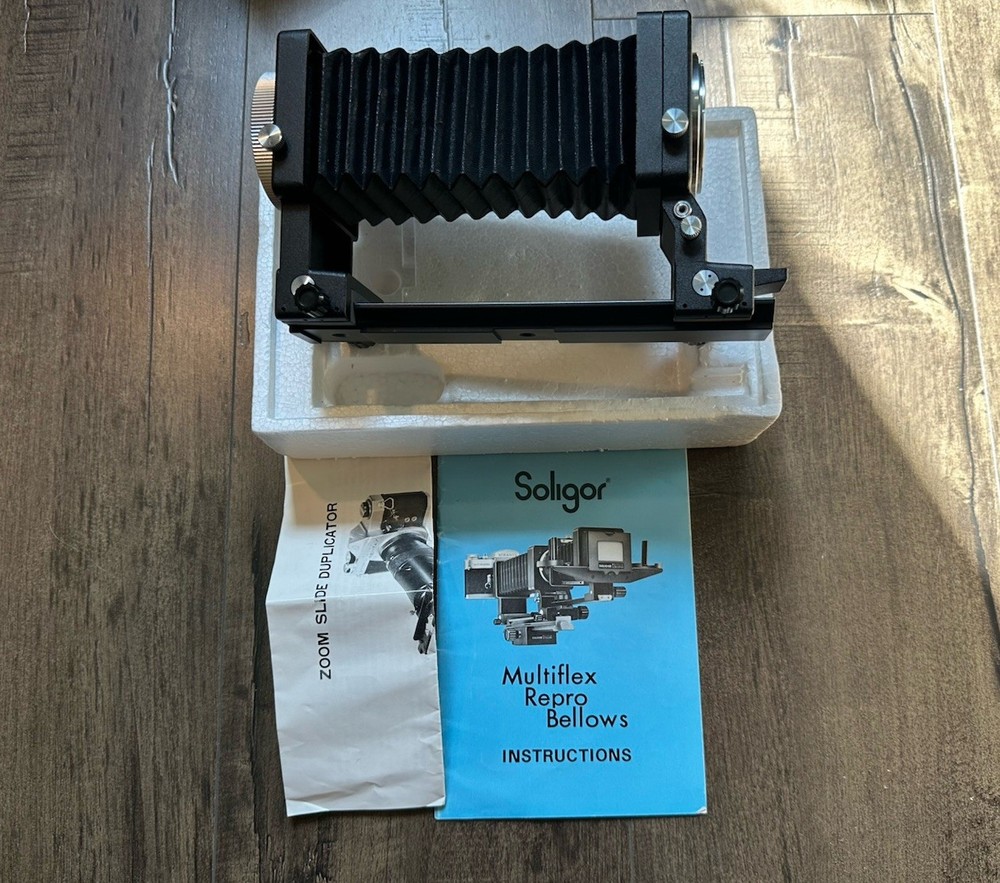 Soligor Multiflex Bellows And Slide Copier ￼