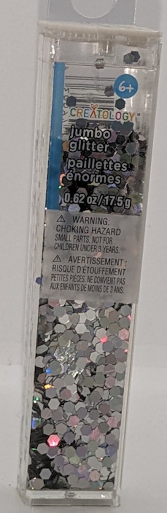 Jumbo Glitter - Silver