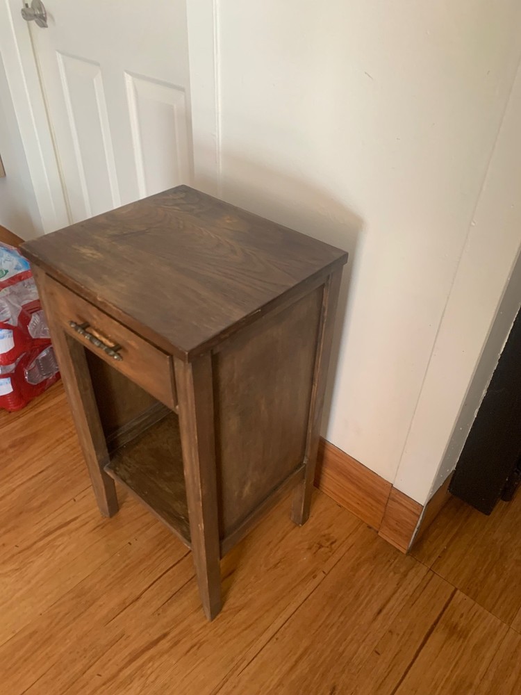 mid century end table