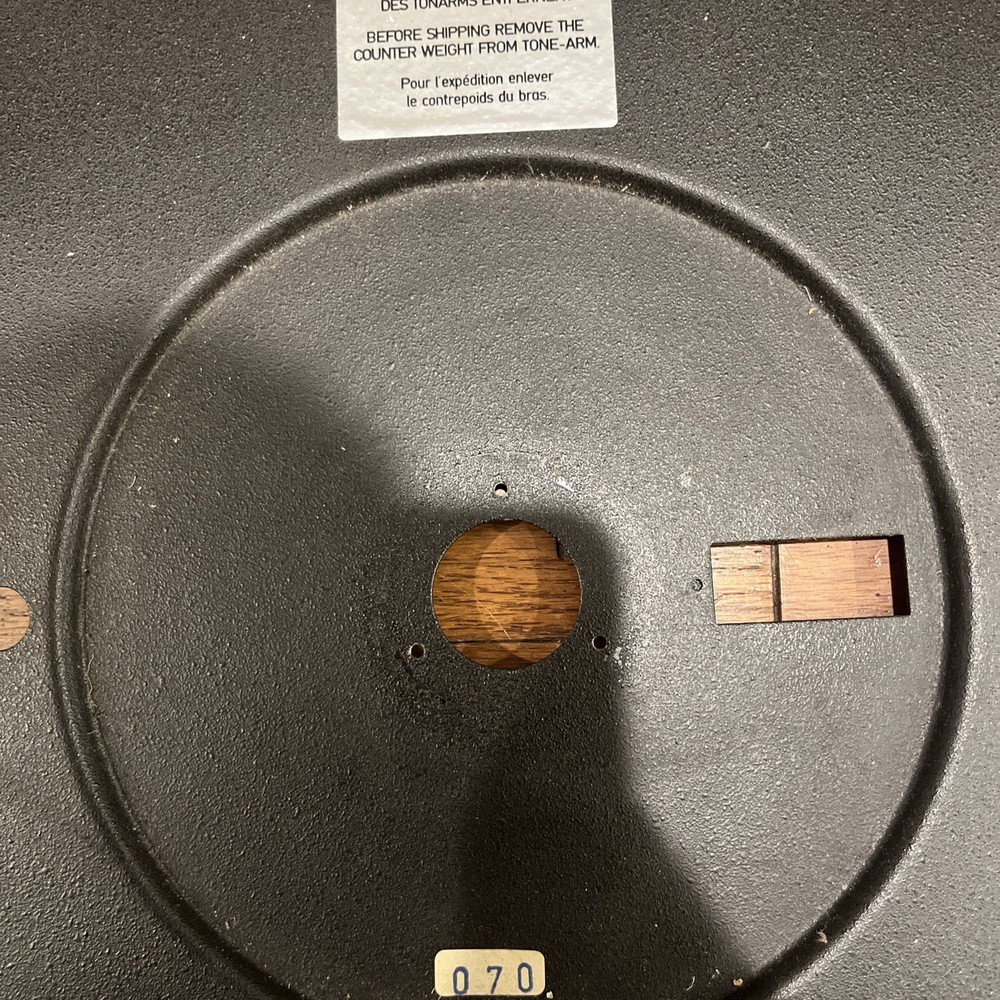 Thorens TD-115 Top Plate Only