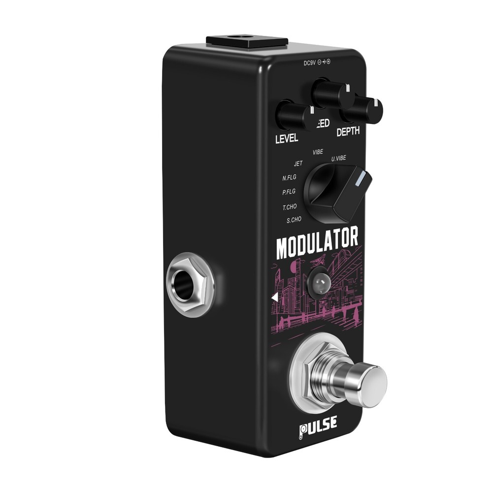 Pulse Technology Modulator 11 Kinds Of Classic Modulation Effects in One Pedal