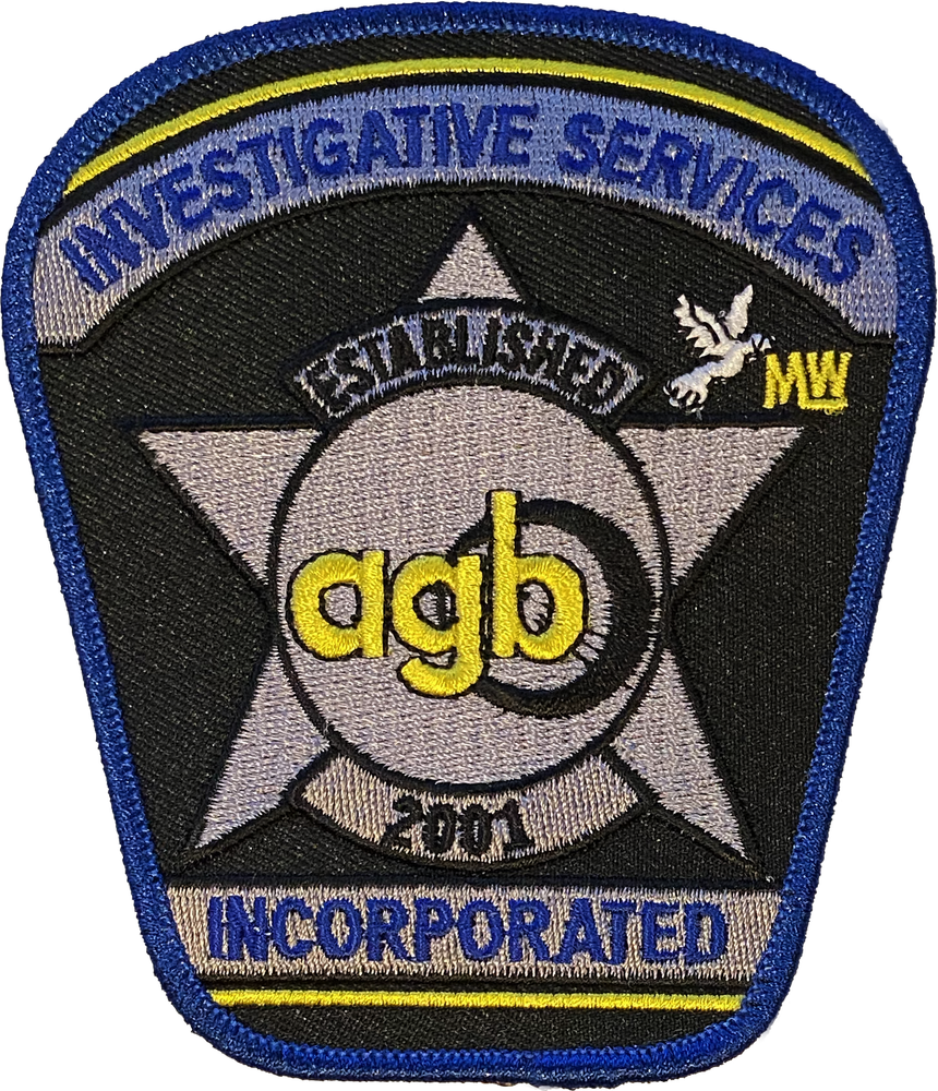 AGB INVESTIGATIVE SERVICES SHOULDER PATCH