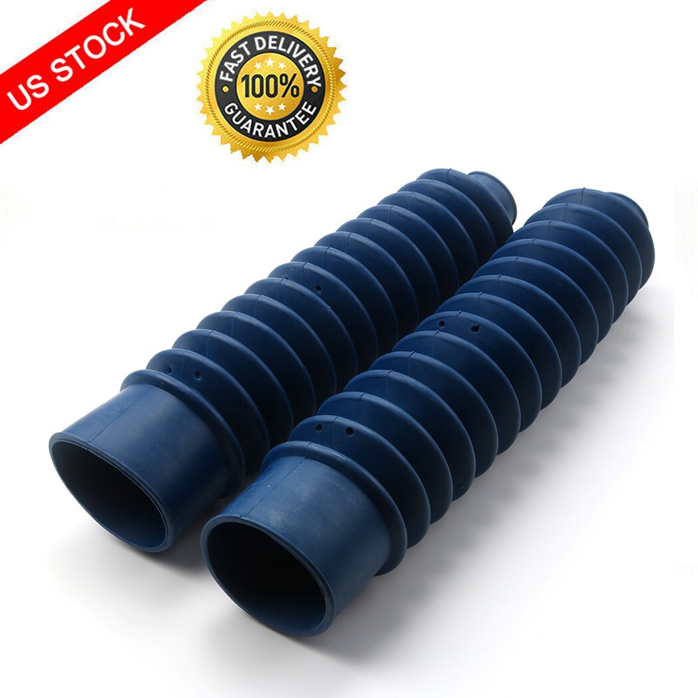 Universal Fork Boots For Honda ATC 200X 1983-1987 Blue