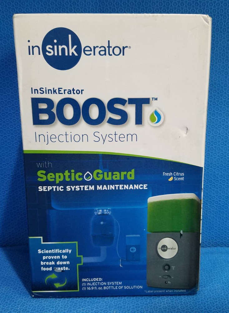 InSinkErator BOOST Injection System with Septic Guard Solution BST-SG