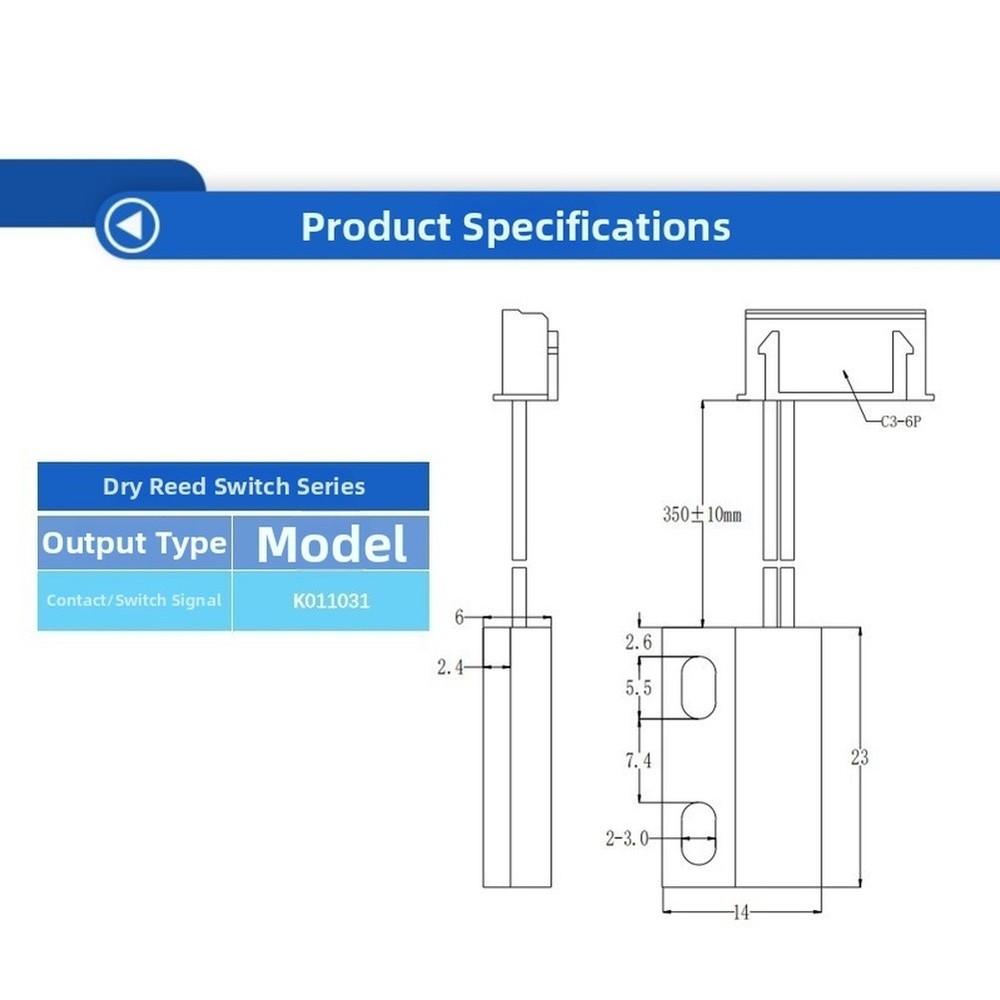 IP67 Rated Proximity Sensor Switch for Doors For WINDOWS Security Smart Home