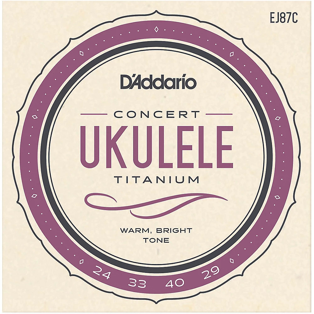D'Addario EJ87C Titanium Concert Ukulele Strings