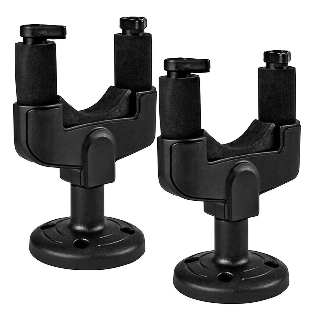 5 Core Guitar Wall Mount Secure Locking Hanger Adjustable Acoustic bass Holder