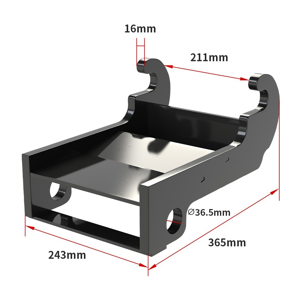 FREE SHIP Bobcat X-change E Series Steel Quick Attach Excavator Coupler Bracket