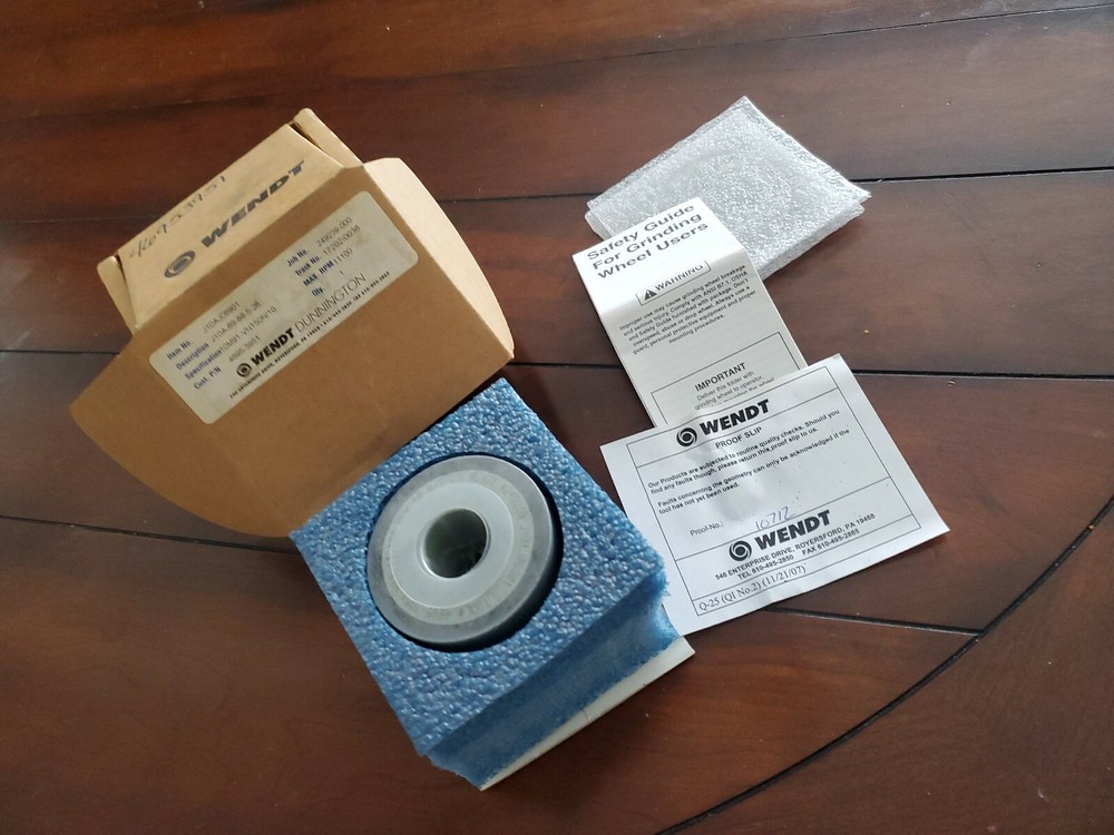 WENDT GRINDING WHEEL j10aj06901