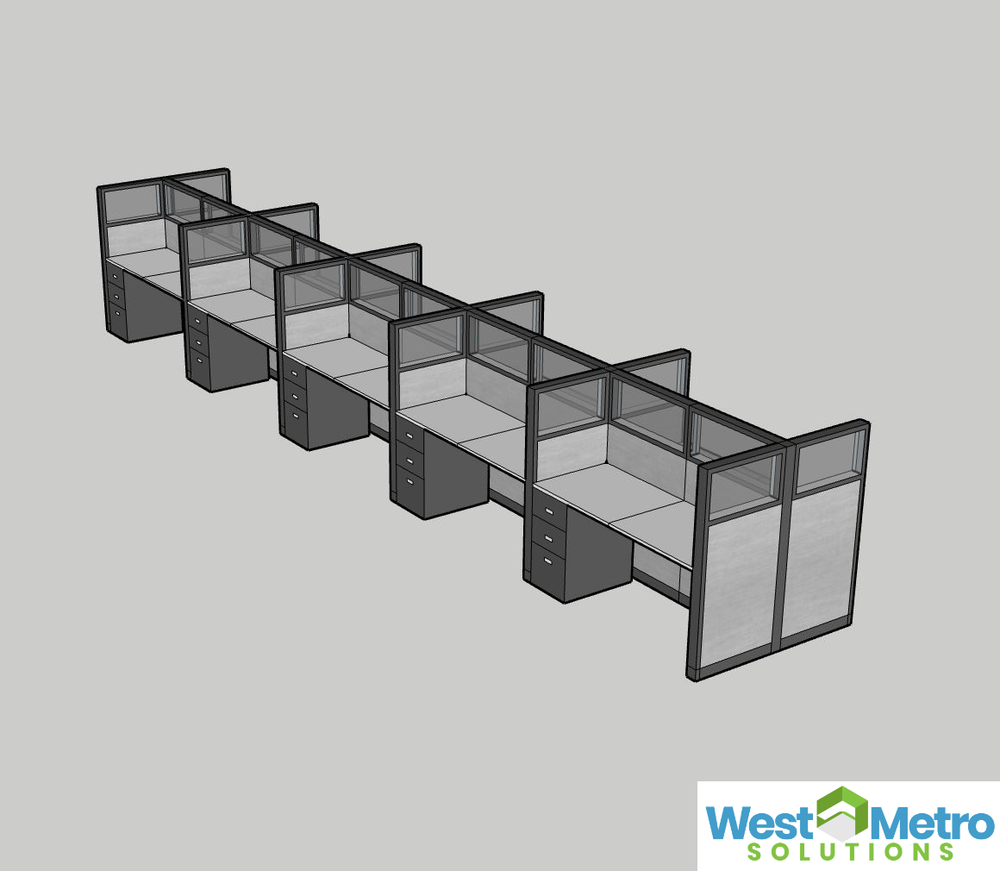 Herman Miller AO2 Office Cubicles Workstations