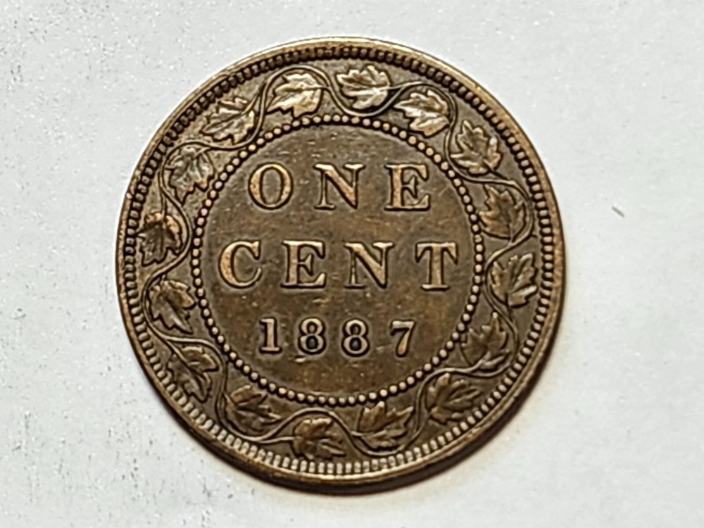 1887 Canada Large Cent 1074