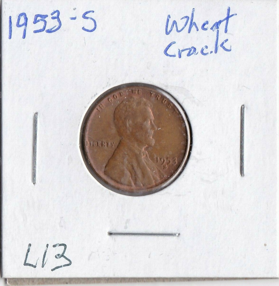1953-S Lincoln Cent L13