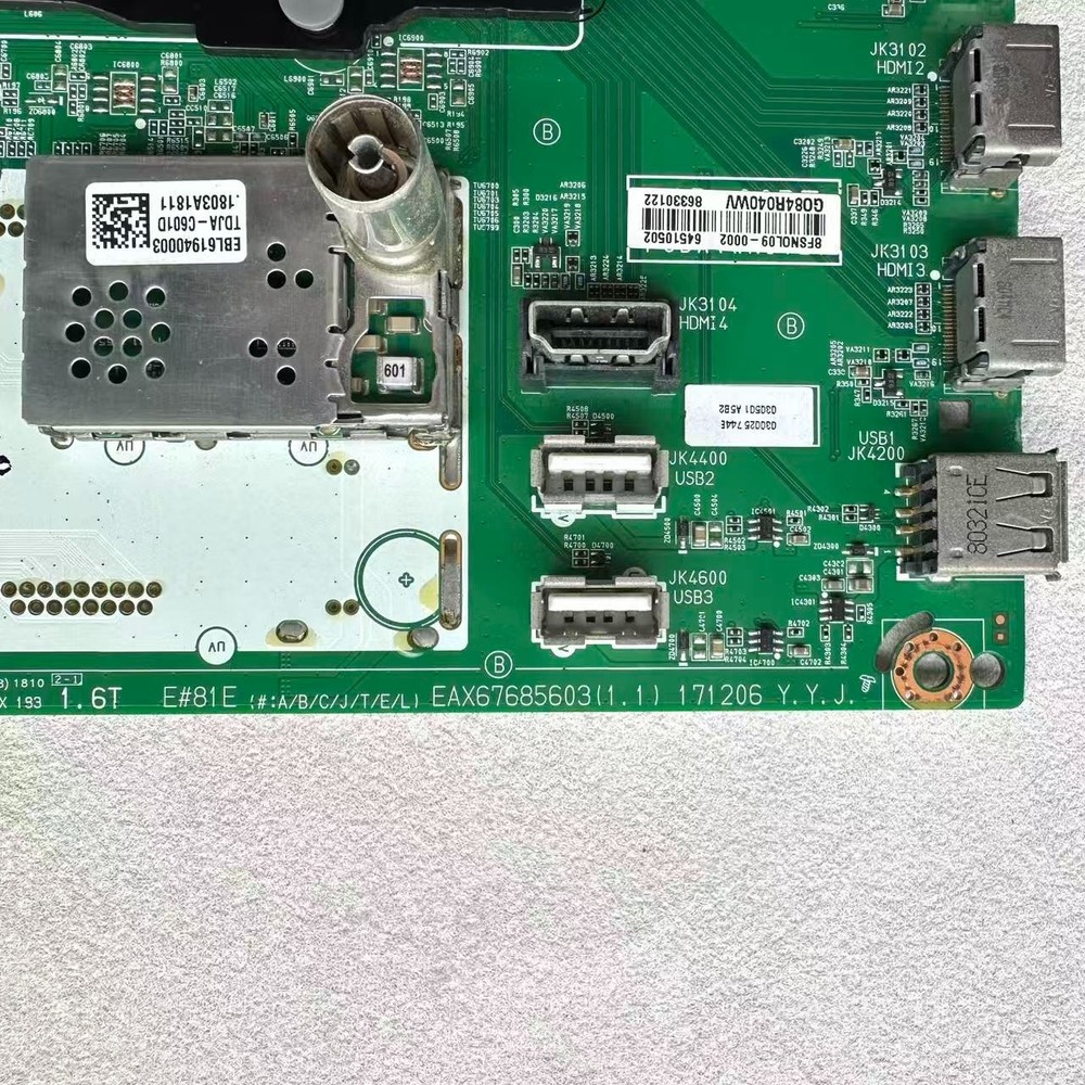 LG OLED65C8PCA Main Board EAX67685603 For LE650AQD (EL)(A3)