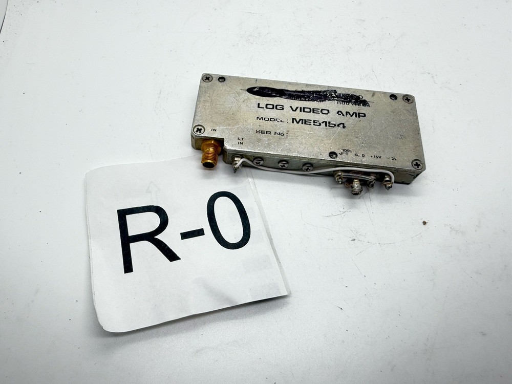 ME5154 Log Video Amplifier | RF Detection Module | SMA Input | +15V Supply