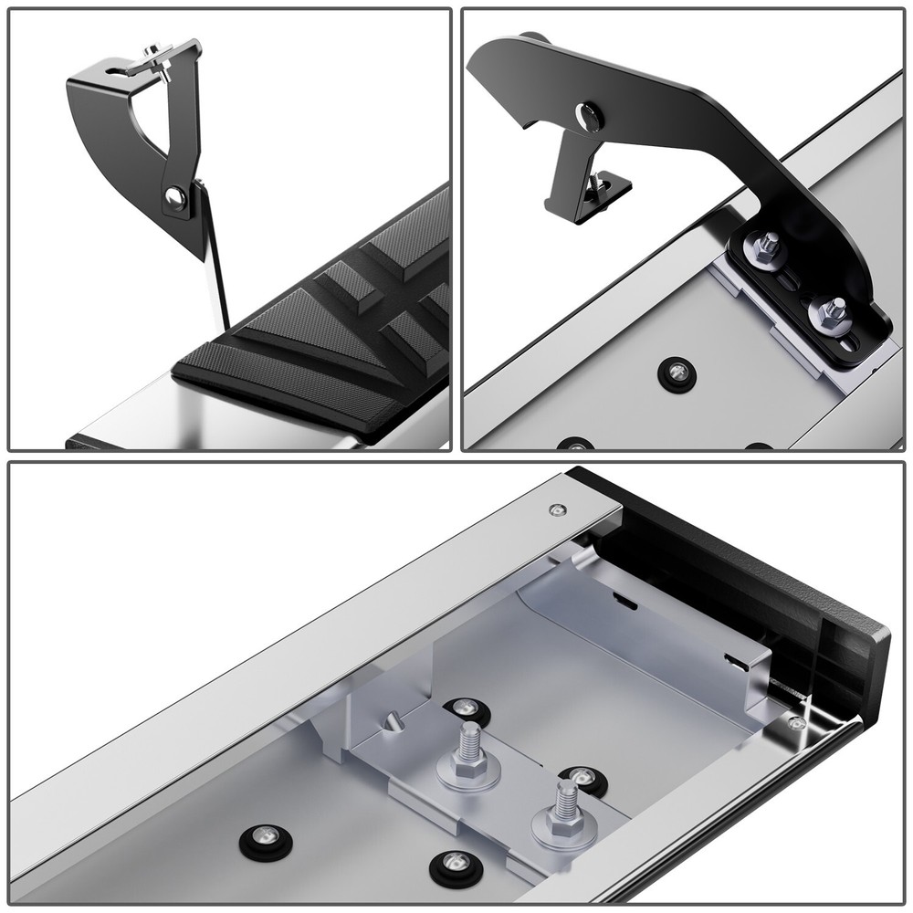 For 1999-2014 Silverado Sierra Regular Cab 6.5" Side Step Bar Running Boards