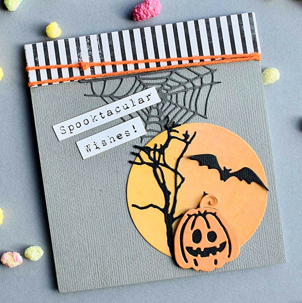 Sizzix Thinlits Frightful Things #664209 17pk set Retail $24.99 Tim Holtz