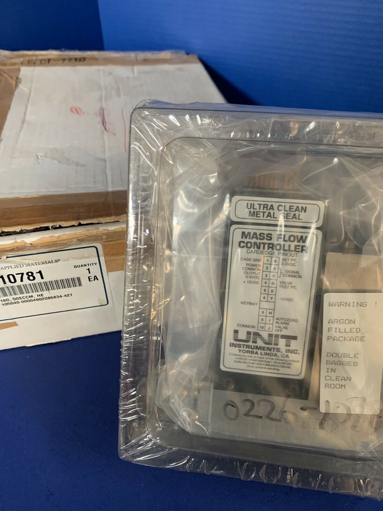 Unit UFC-1160A Mass Flow Controller, HE, 50 SCCM, Refurbished