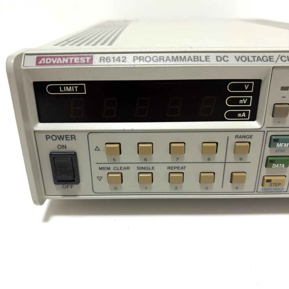 ADVANTEST R6142 Programmable DC Voltage Current Generator USED