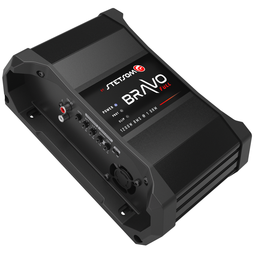 Stetsom Bravo Full 1200 1-ohm Digital Full-Range Amplifier Mono Channel Class D